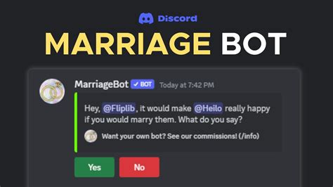 marriage bot discord|Top 7 Discord Marriage Bots for Fun Roleplay and Relationships